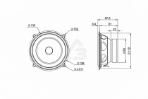 Компонентная акустика BLAM 130 RS - 2