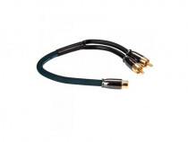KICX DRCA 02M КАБЕЛЬ RCA (0.25м) 1"мама"/2"папа" - 1