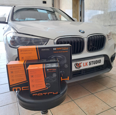 Обновление акустики BMW X1 и полная шумоизоляция салона